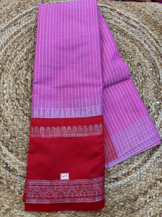 Gadwal Cotton Saree