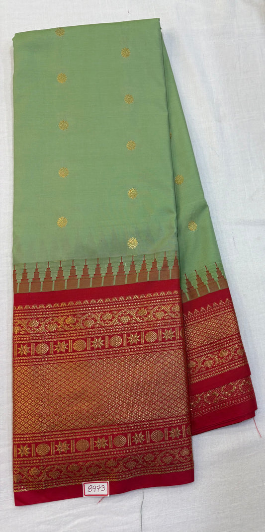 Semi Gadwal Silk Big Border Saree