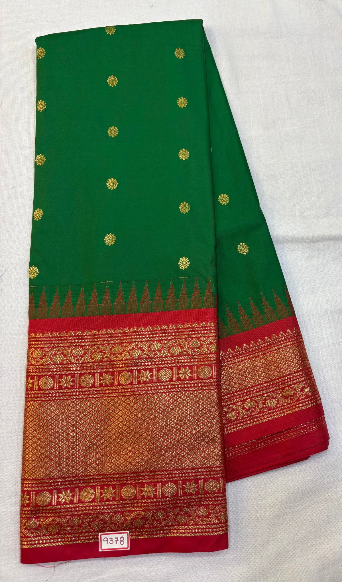 Semi Gadwal Silk Big Border Saree