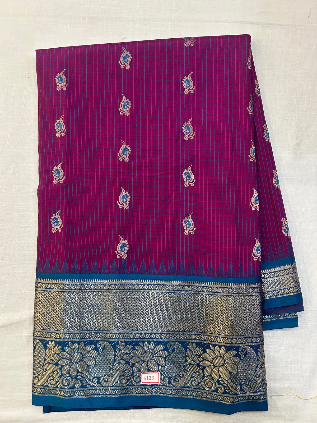 Kashika Pattu - Gadwal Tissue border
