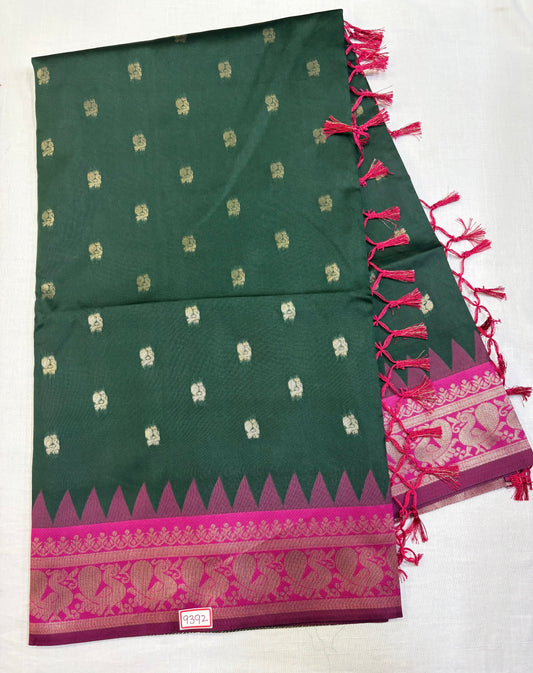 Soft silk Small Border Saree