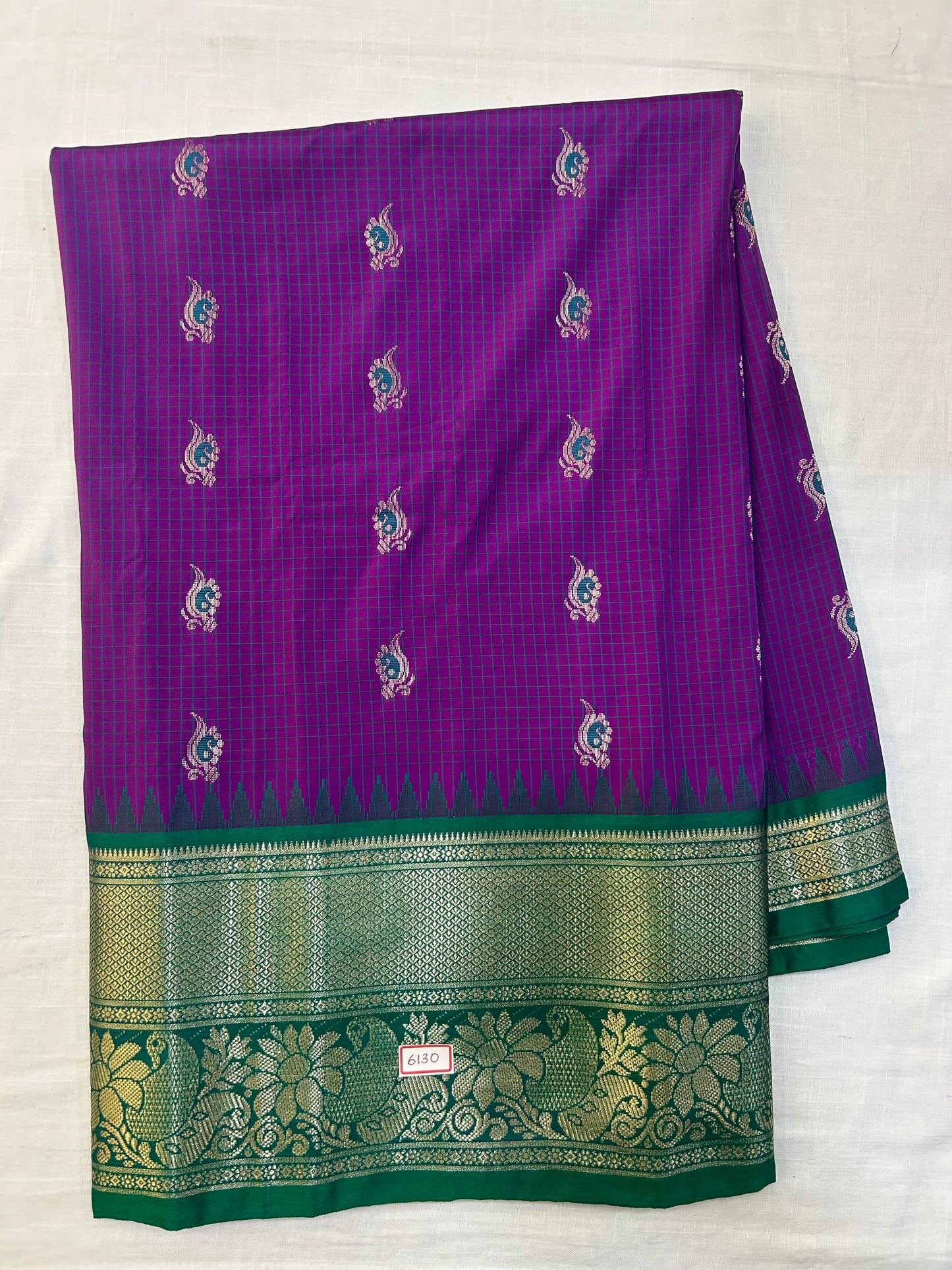 Kashika Pattu - Gadwal Tissue border