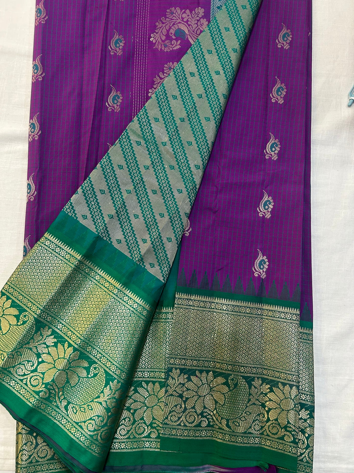 Kashika Pattu - Gadwal Tissue border