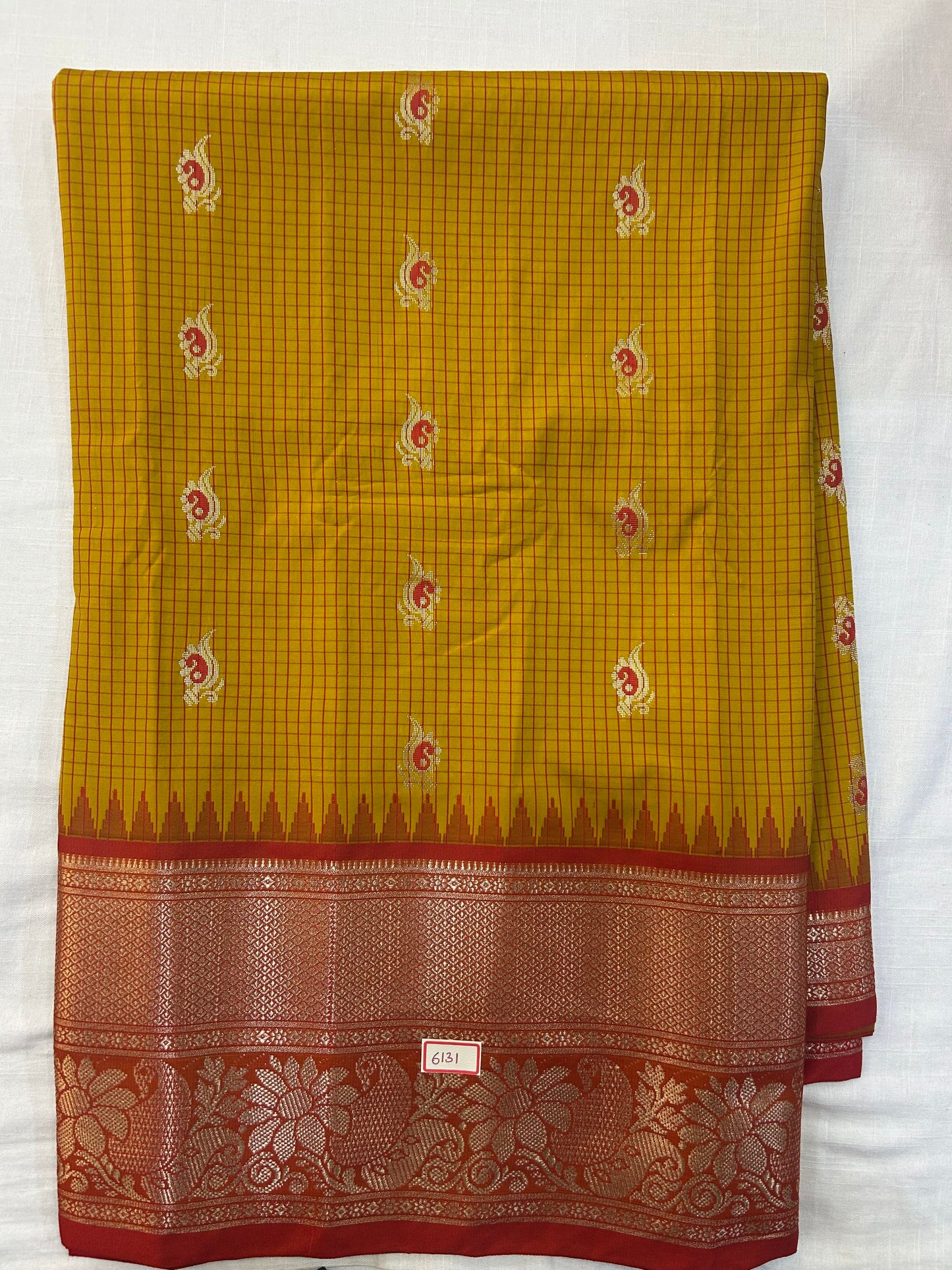Kashika Pattu - Gadwal Tissue border
