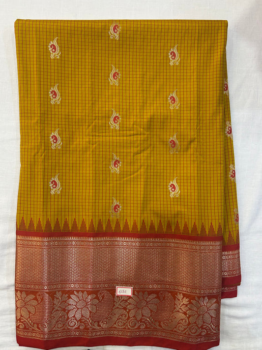 Kashika Pattu - Gadwal Tissue border