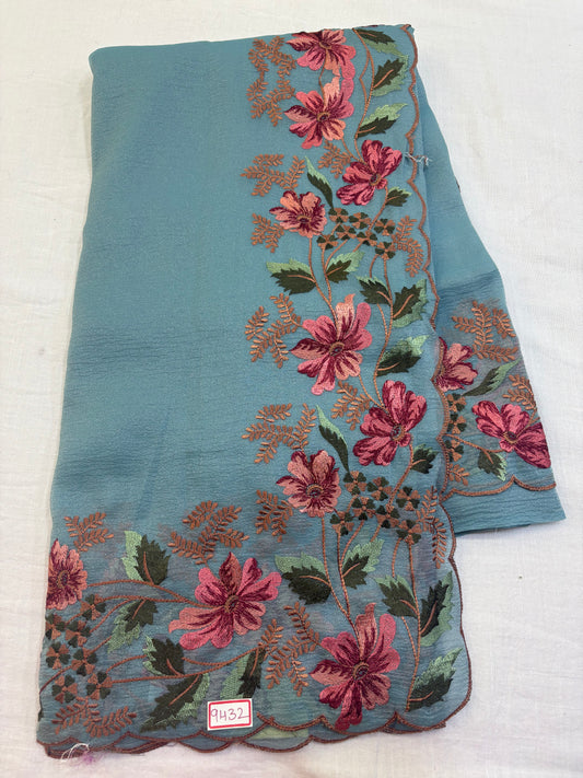 Embroidery Saree