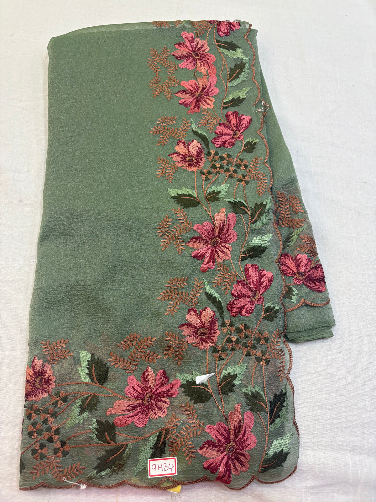 Embroidery Saree