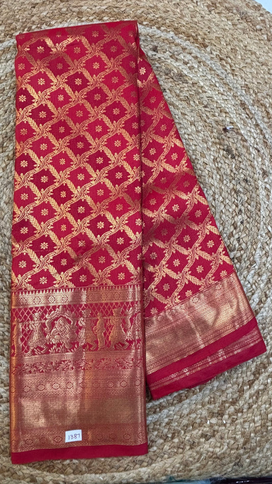 Semi Kanchi Pattu Sarees
