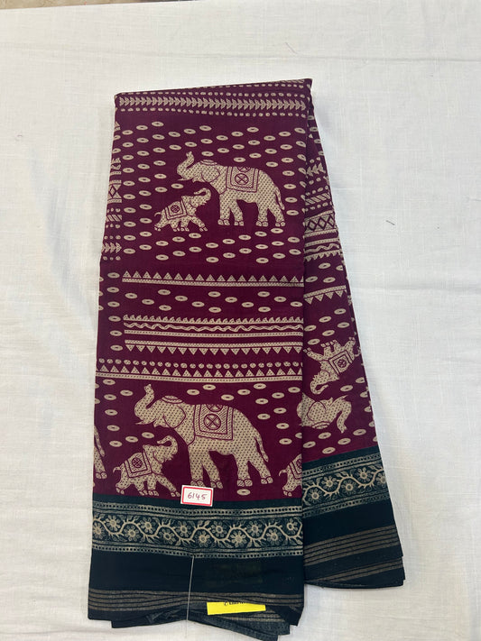 Maheshwari Silk  Saree