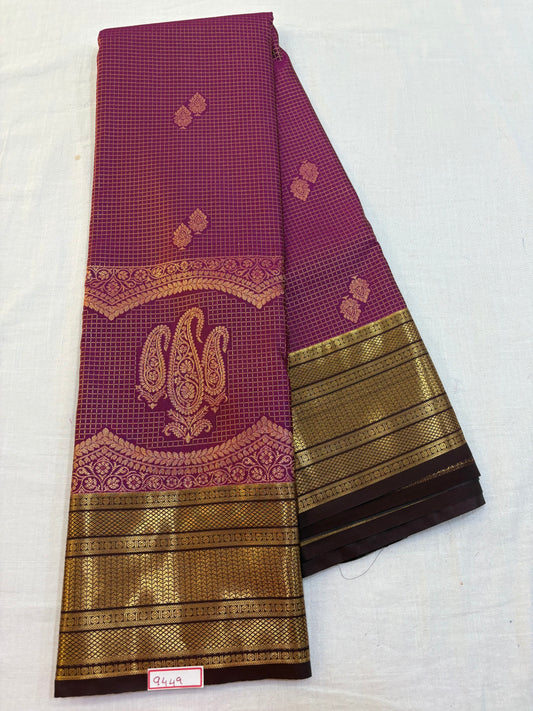 Skirt Border Semi Kanchi Pattu Saree