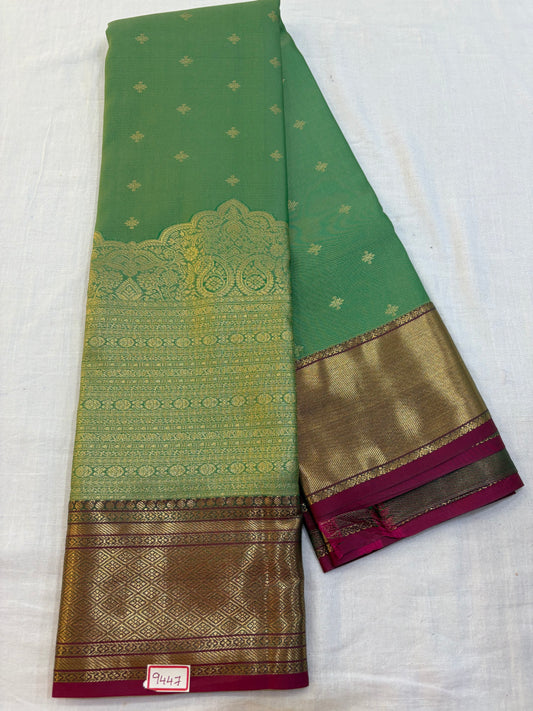 Skirt Border Semi Kanchi Pattu Saree