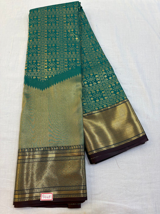 Skirt Border Semi Kanchi Pattu Saree