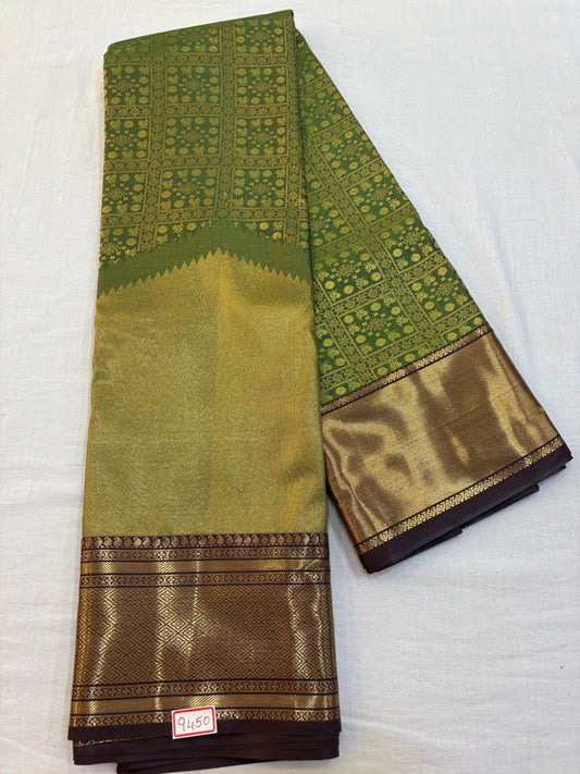 Skirt Border Semi Kanchi Pattu Saree