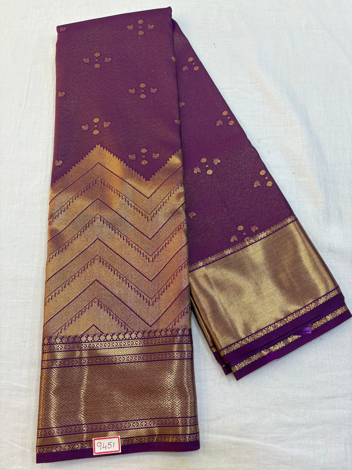 Skirt Border Semi Kanchi Pattu Saree