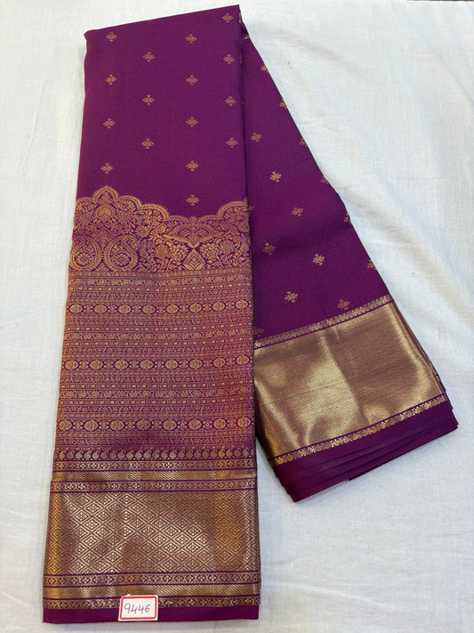 Skirt Border Semi Kanchi Pattu Saree