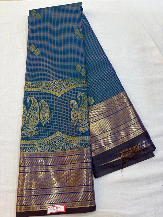 Skirt Border Semi Kanchi Pattu Saree
