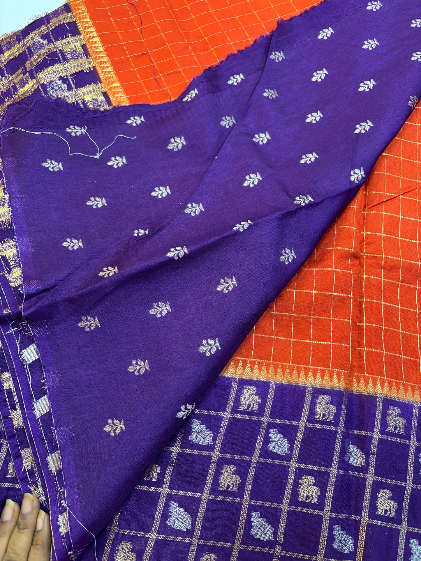 Russian Crepe saree