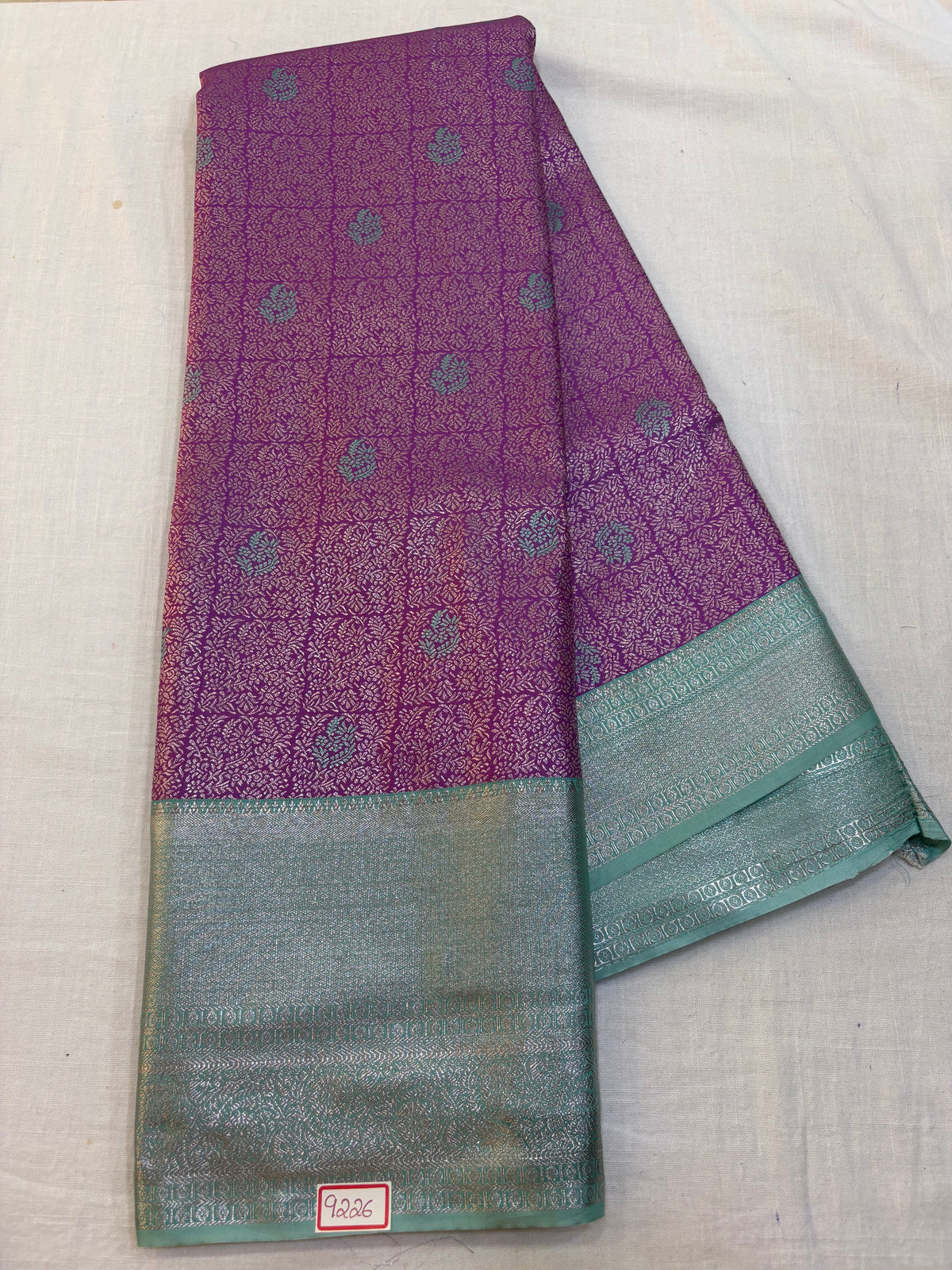 Semi Kanchi Pattu Saree - Pencil Work
