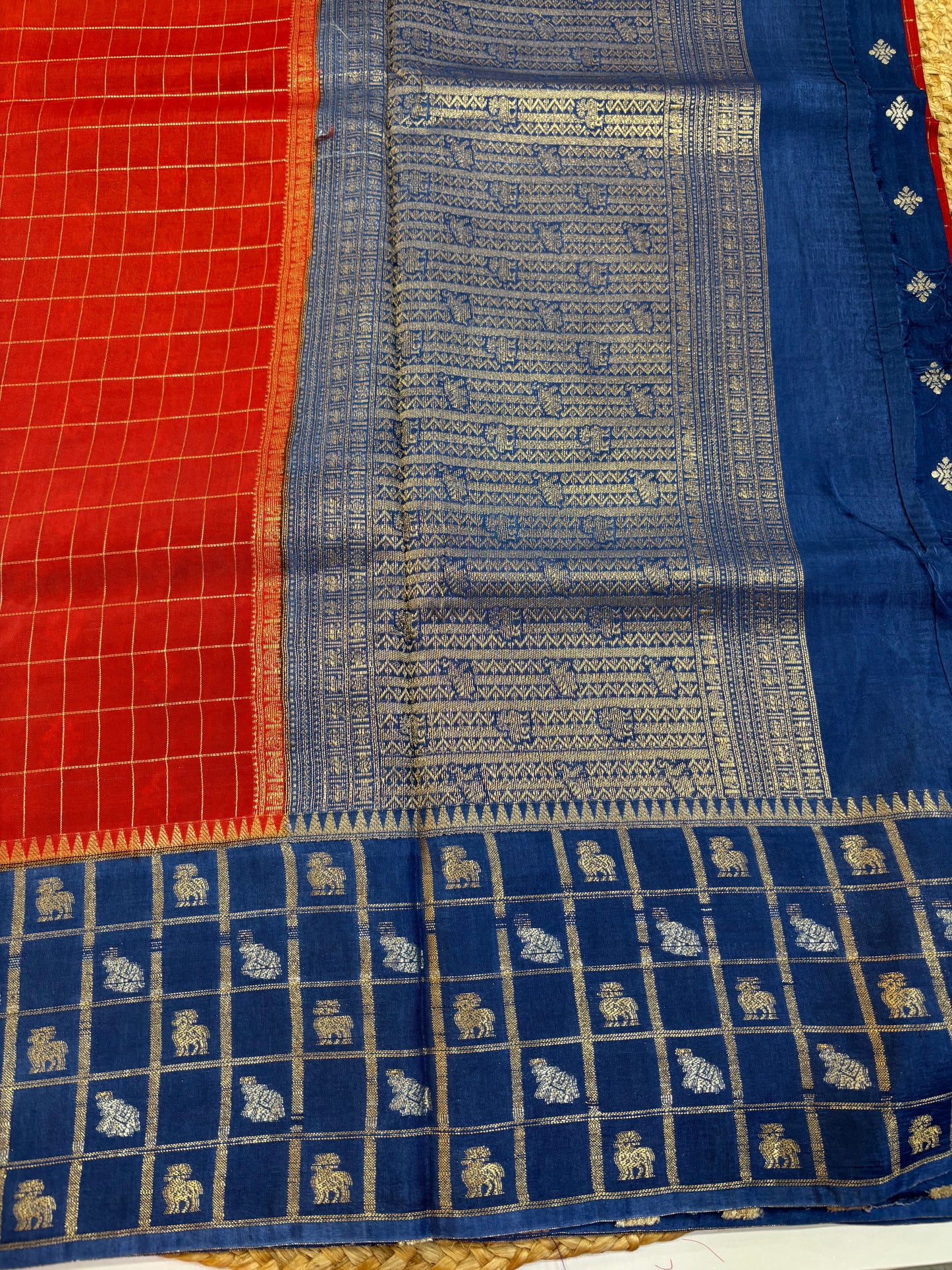 Russian Crepe saree