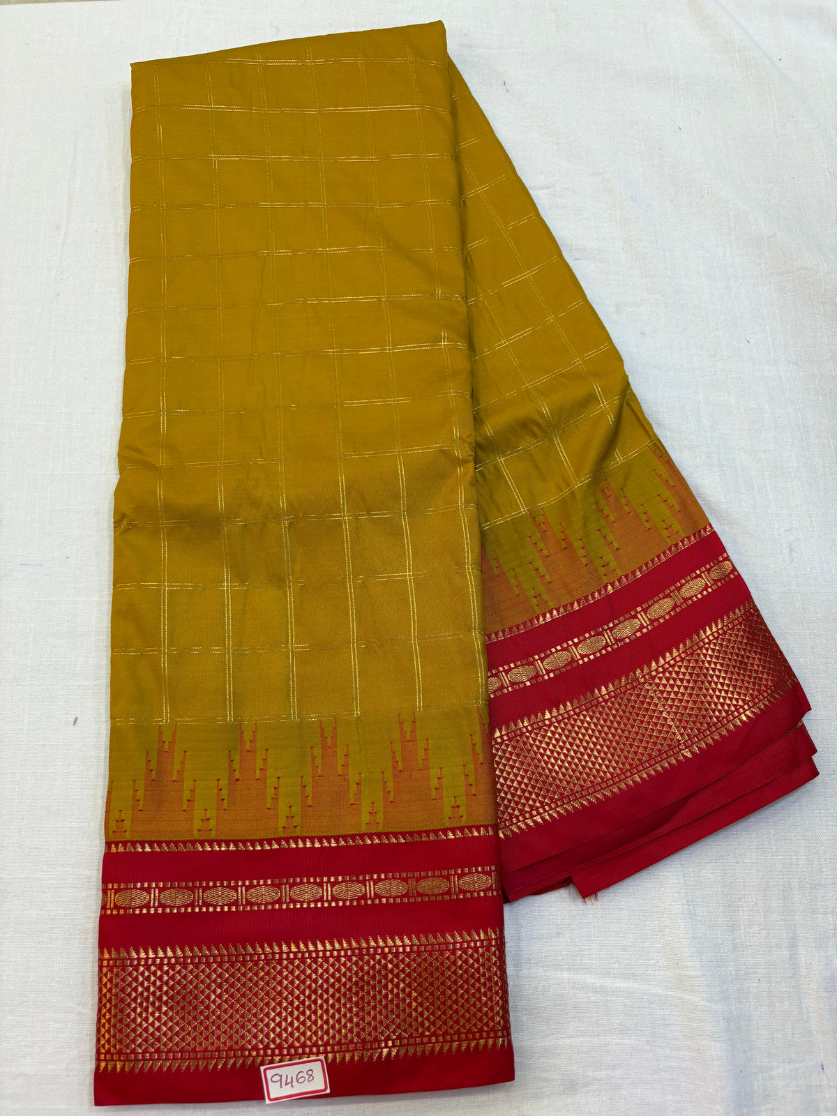 Semi Narayanpet Silk Saree
