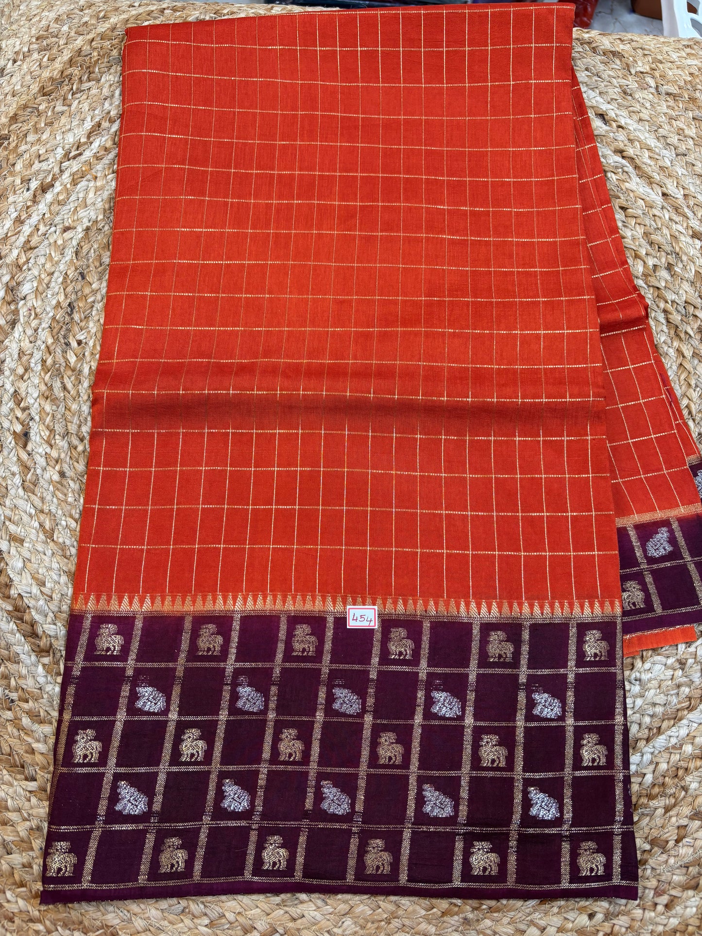 Russian Crepe saree