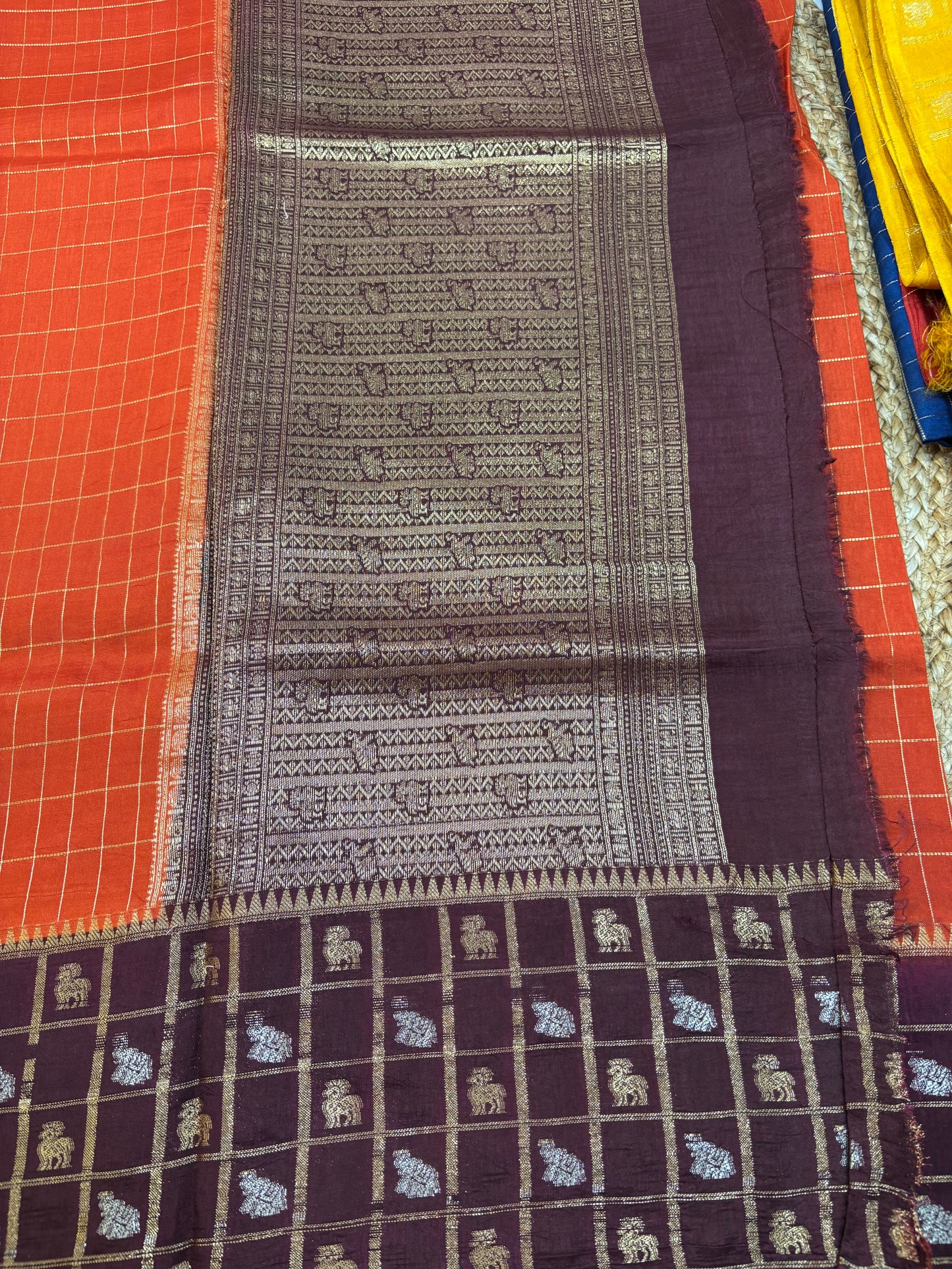 Russian Crepe saree