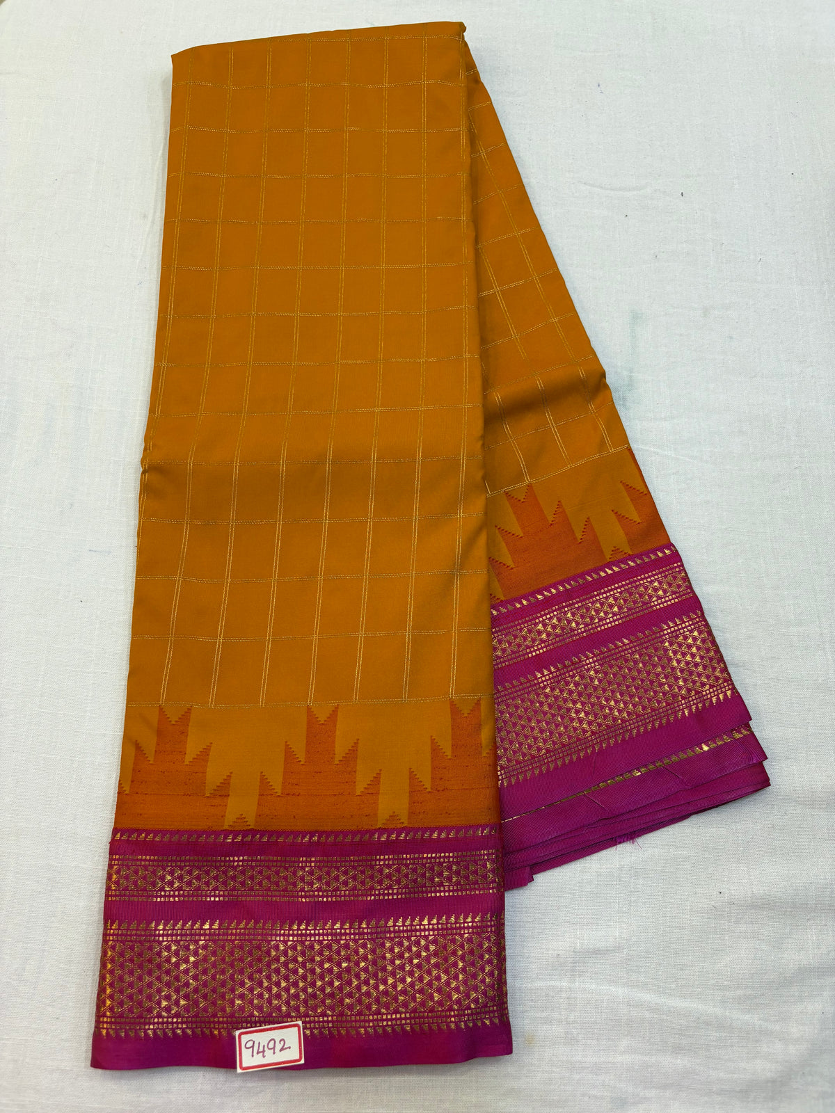 Semi Narayanpet Silk Saree