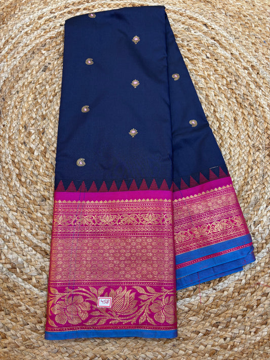 Semi Gadwal Silk Saree