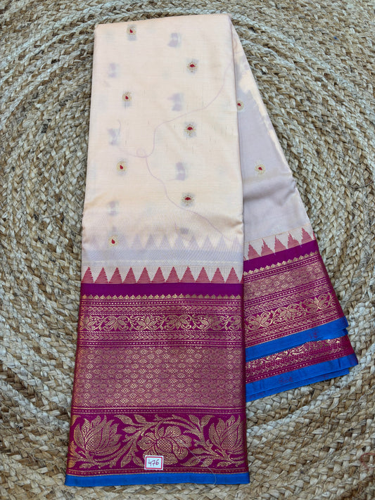 Semi Gadwal Silk Saree