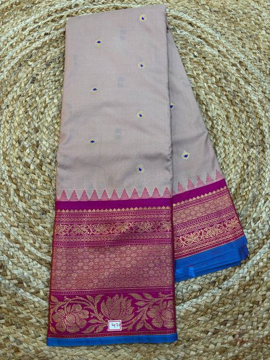 Semi Gadwal Silk Saree