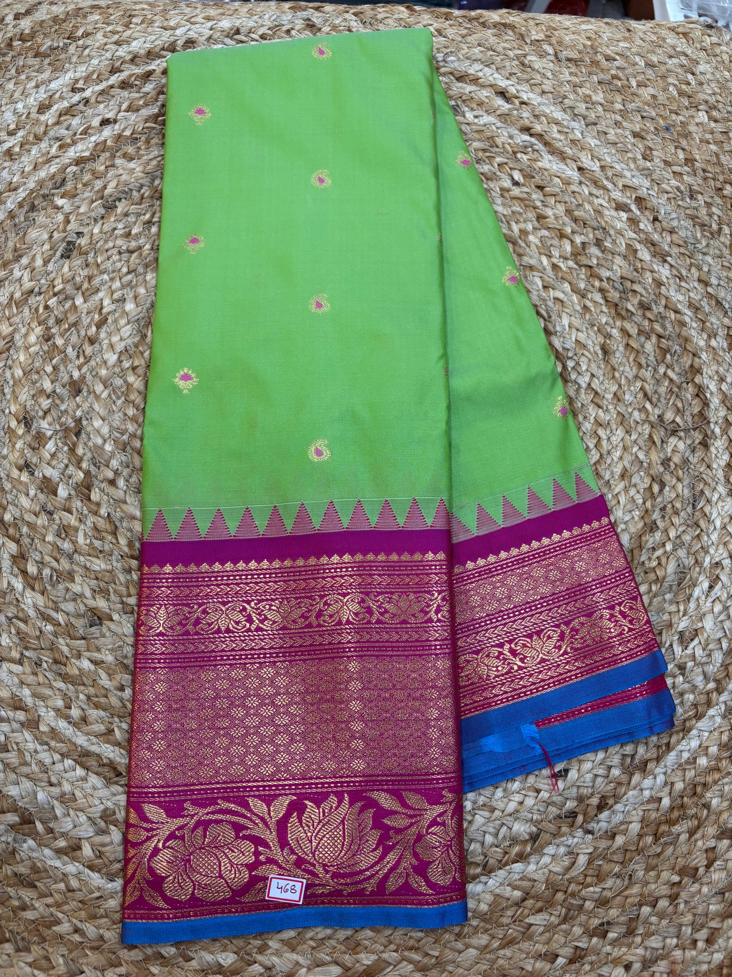 Semi Gadwal Silk Saree