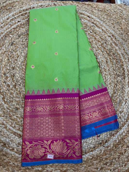 Semi Gadwal Silk Saree
