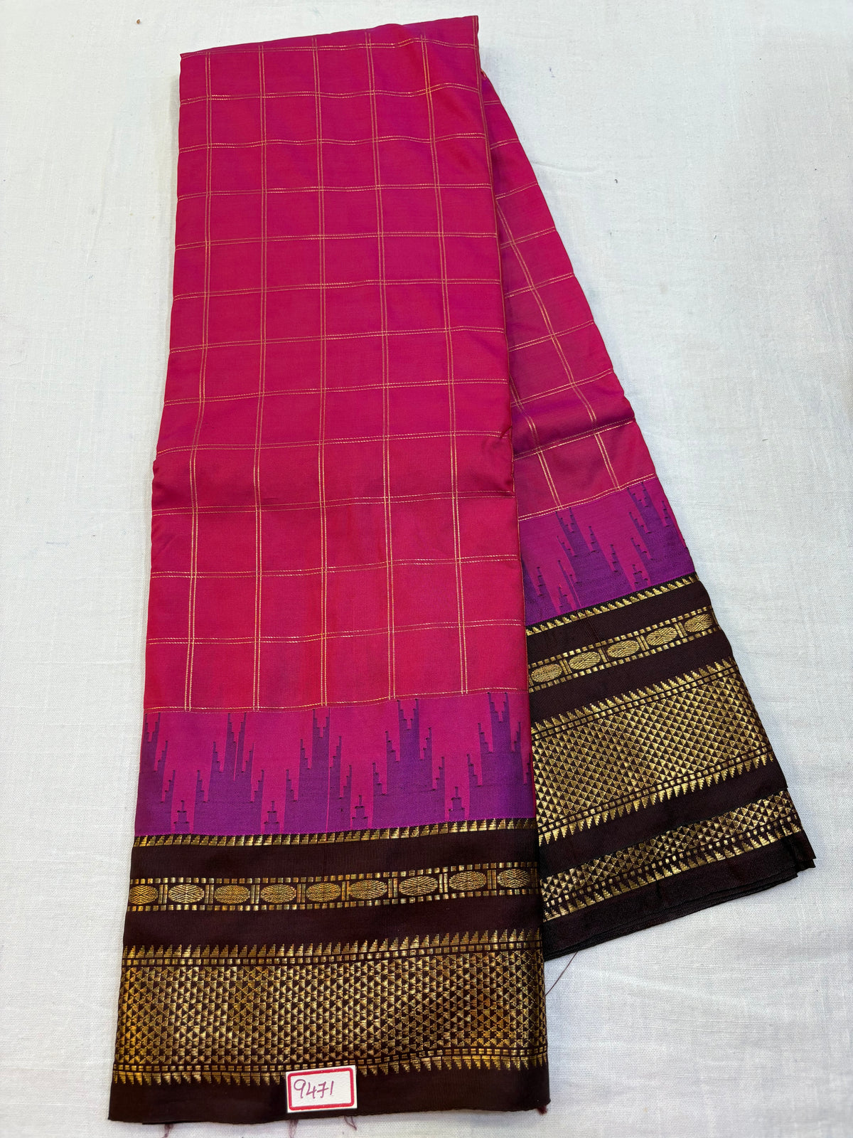 Semi Narayanpet Silk Saree