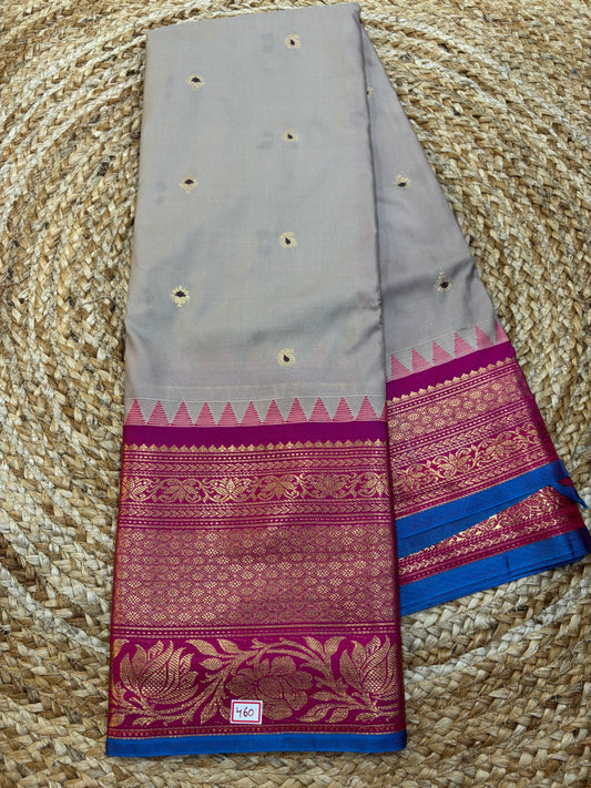Semi Gadwal Silk Saree
