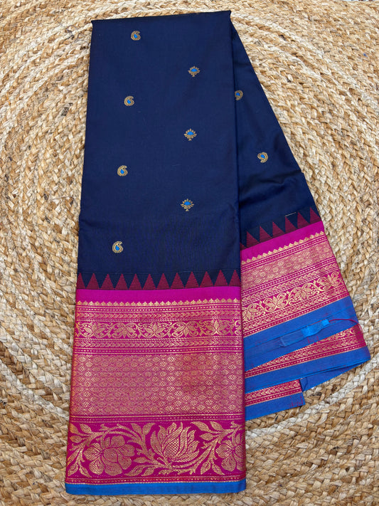Semi Gadwal Silk Saree