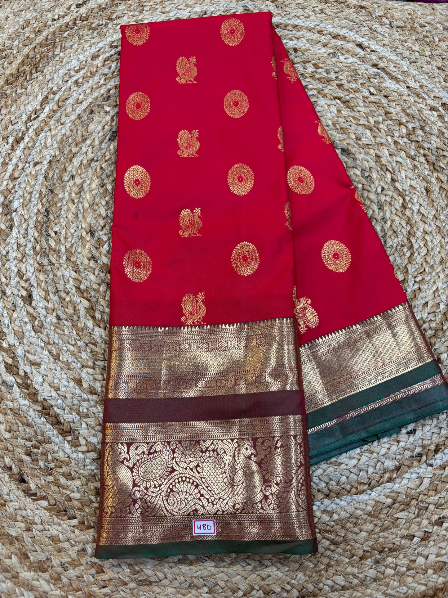 Semi Kanchi Butta Sarees