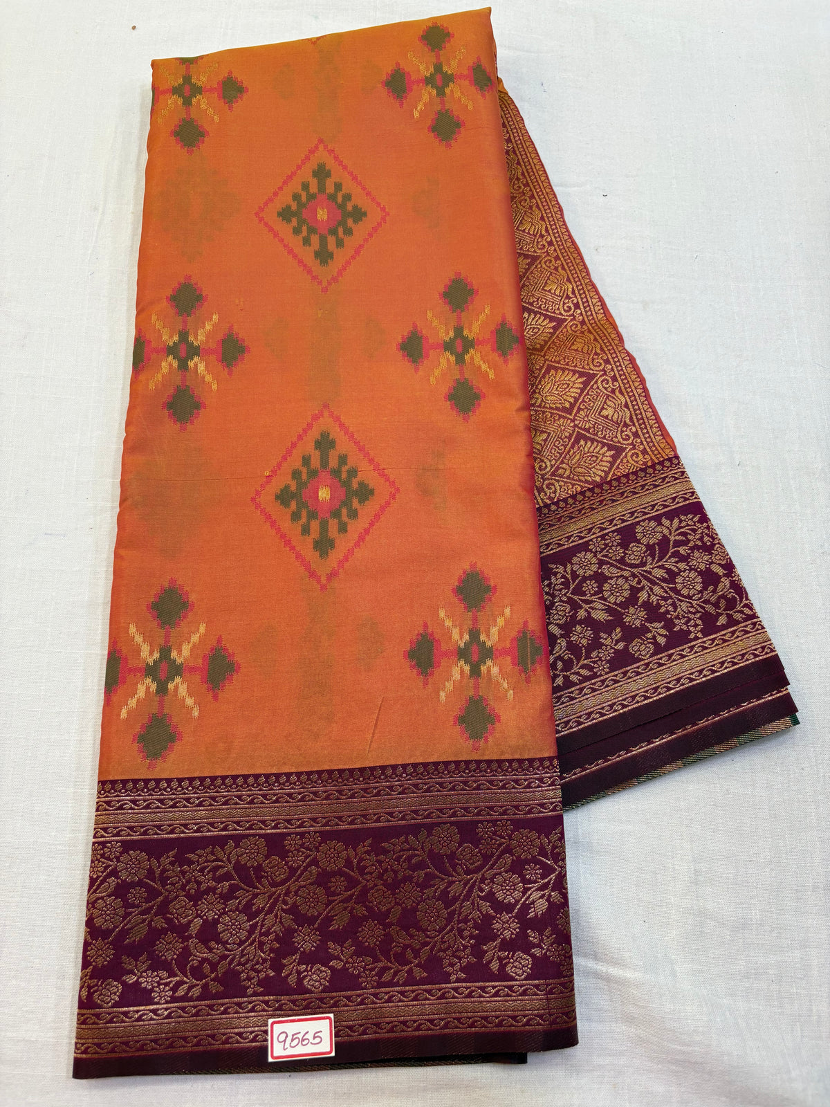 Kashika Pattu - Ikkat Design