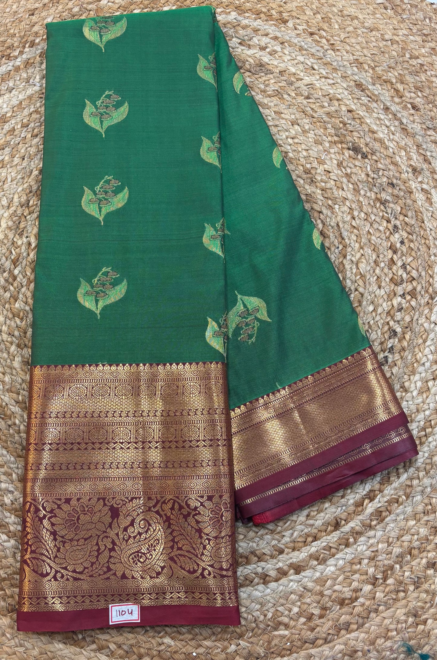 Semi Kanchi Butta Sarees