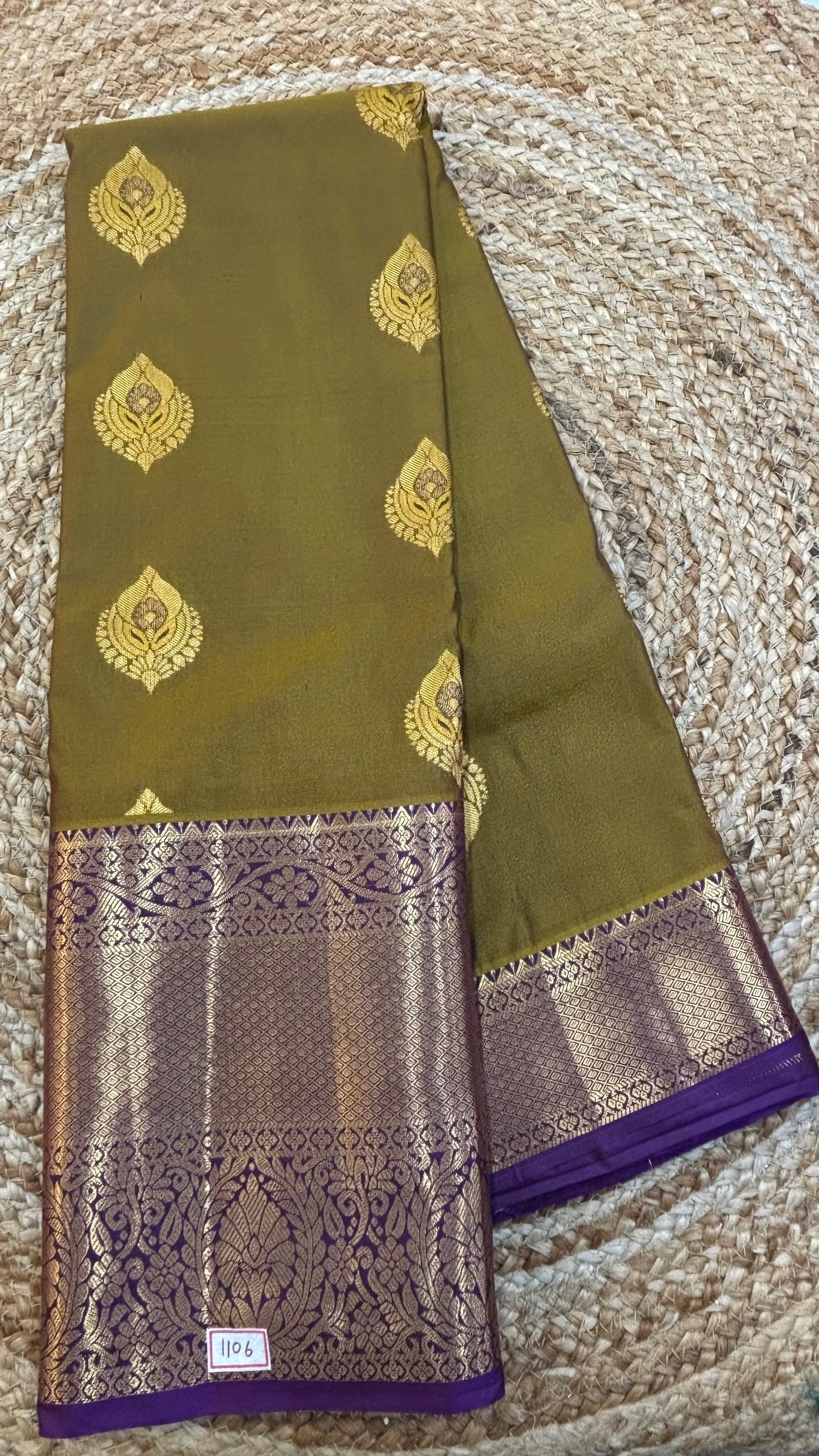 Semi Kanchi Butta Sarees
