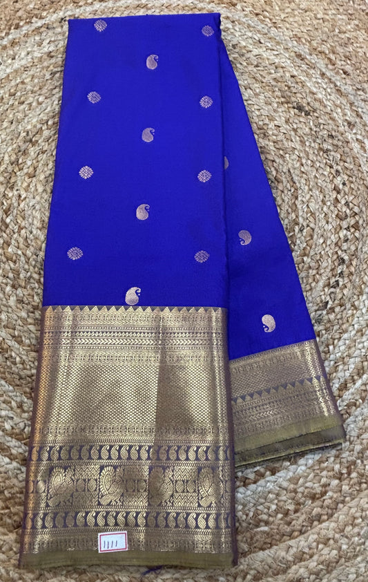 Semi Kanchi Butta Sarees
