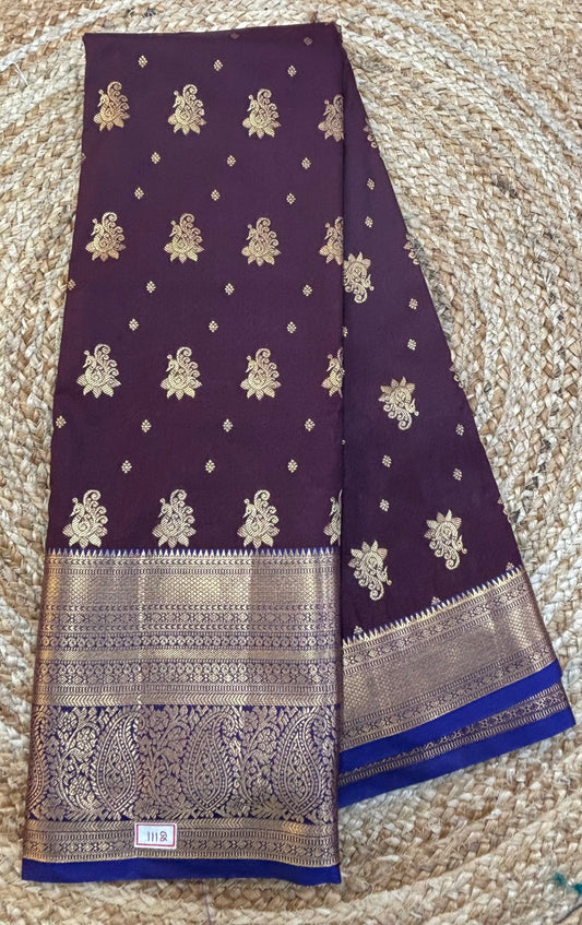 Semi Kanchi Butta Sarees