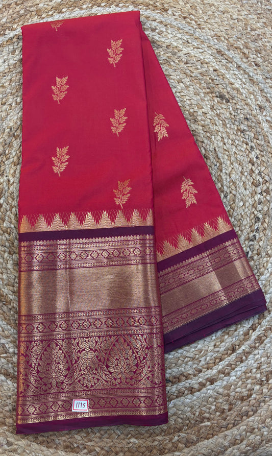 Semi Kanchi Butta Sarees