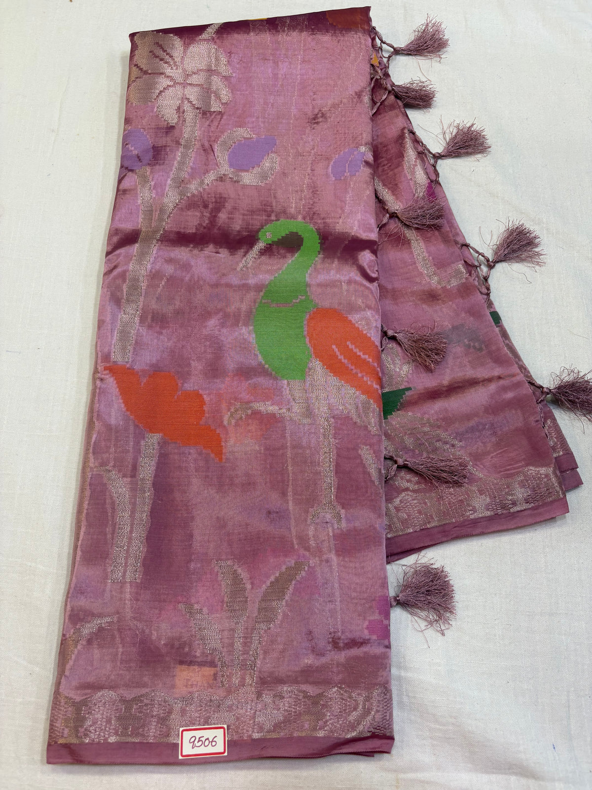 Paper Silk Jamdani sarees