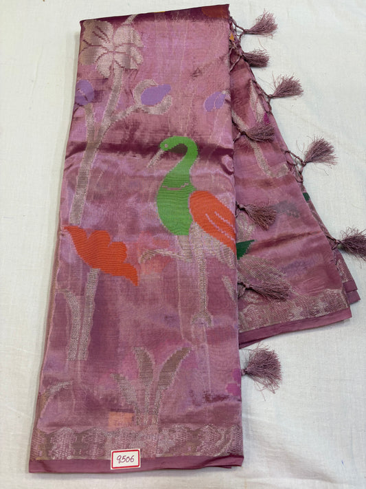 Paper Silk Jamdani sarees