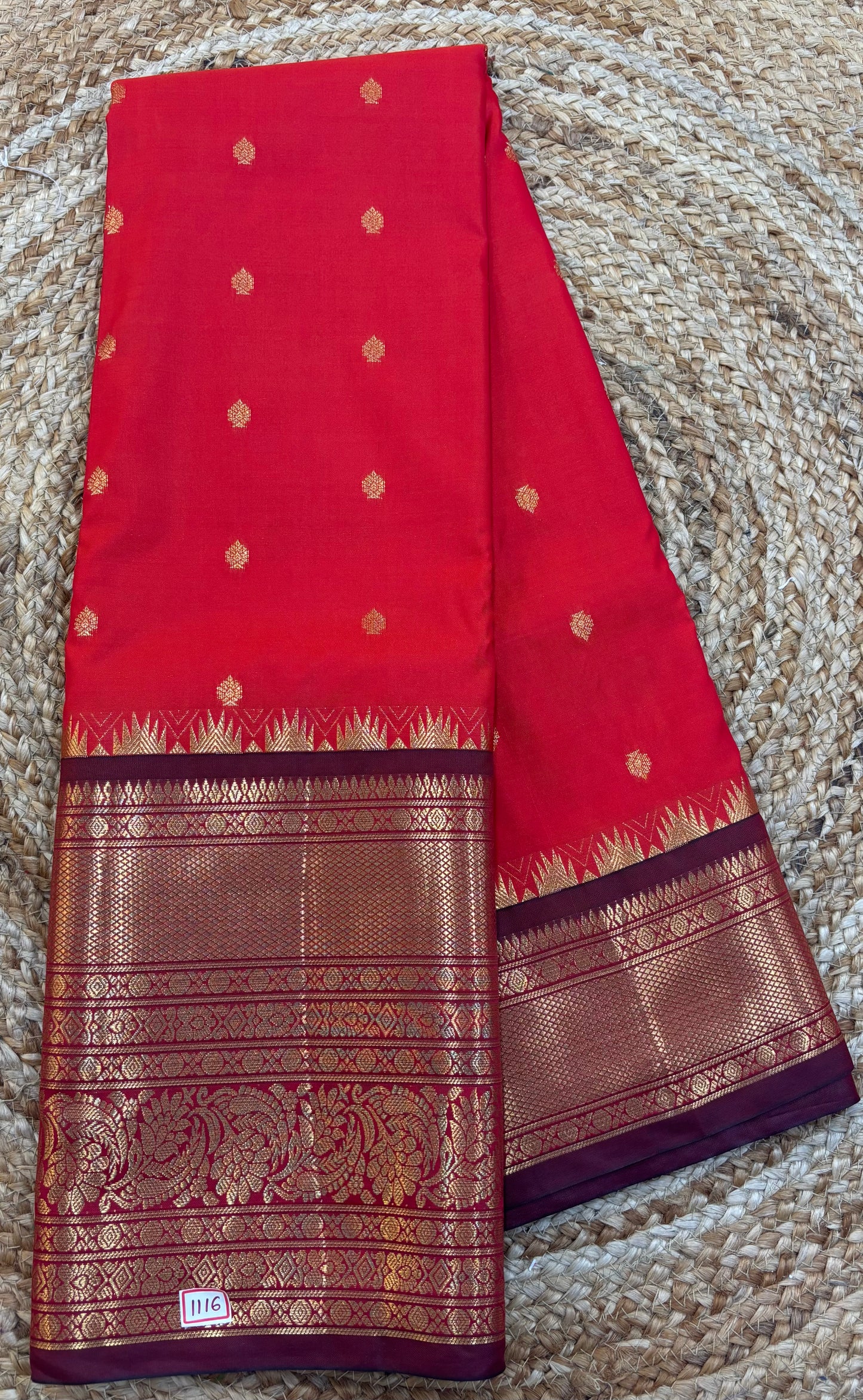 Semi Kanchi Butta Sarees