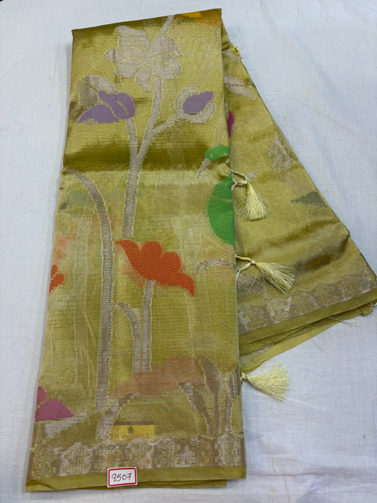 Paper Silk Jamdani sarees