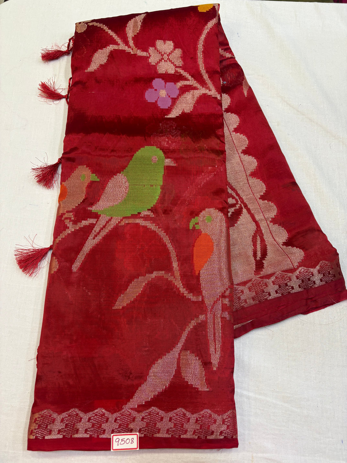 Paper Silk Jamdani sarees