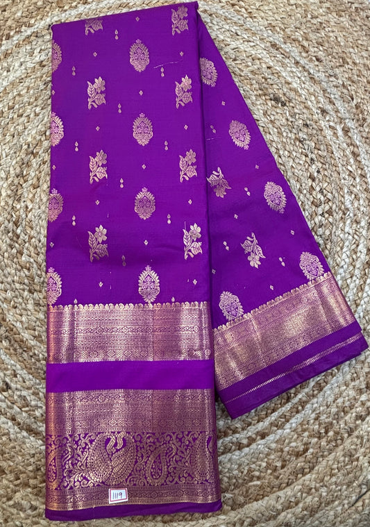 Semi Kanchi Butta Sarees