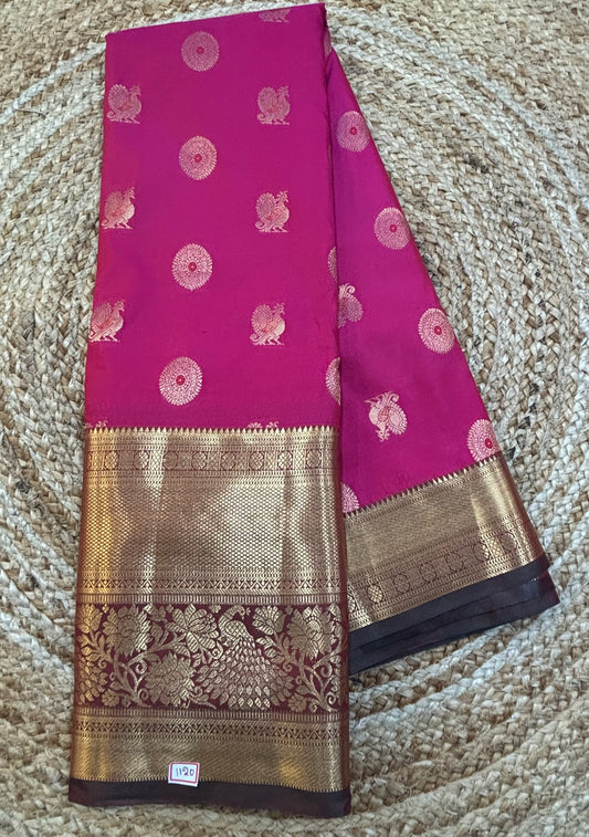 Semi Kanchi Butta Sarees