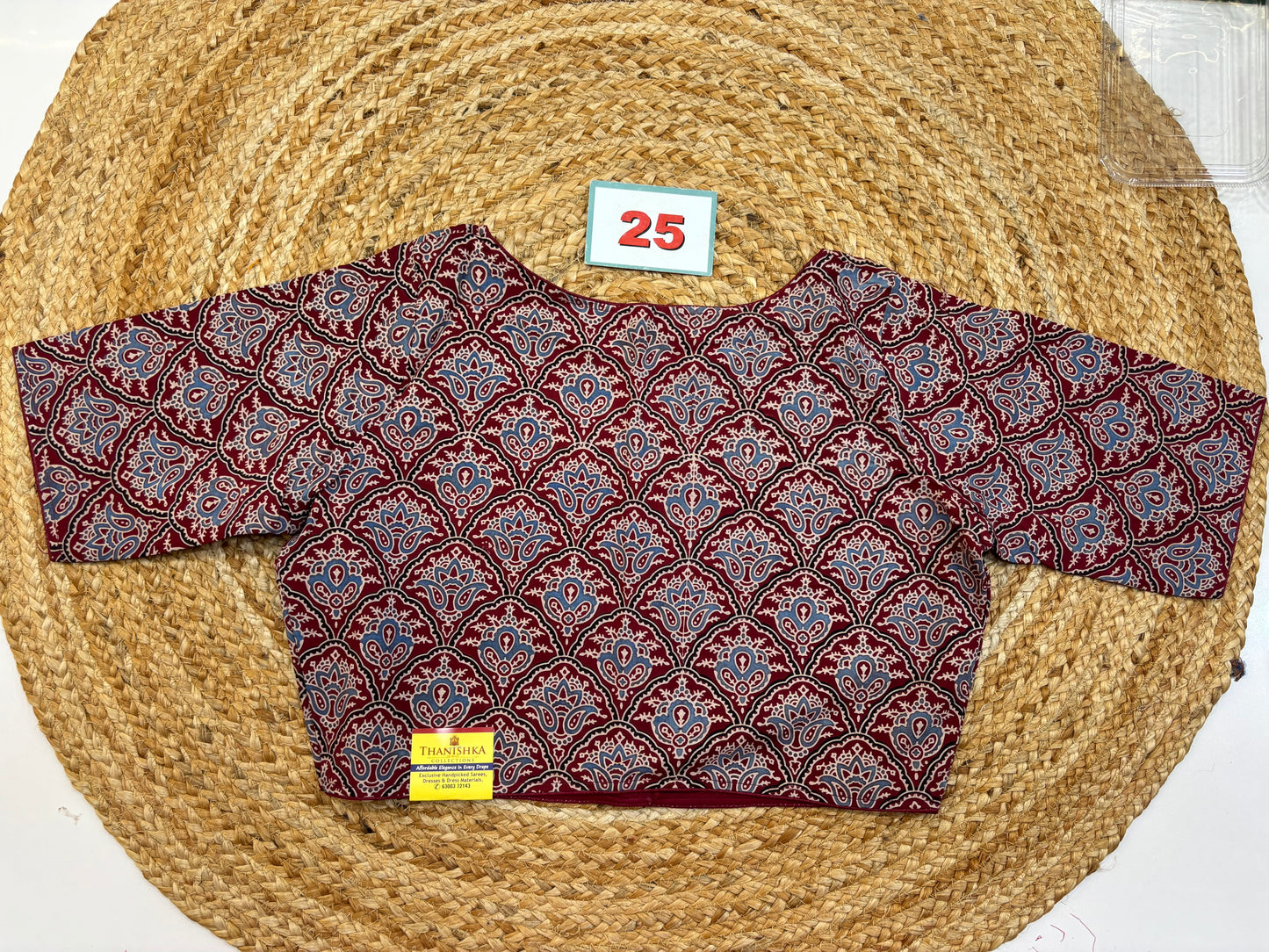 High Neck ReadyMade Blouse